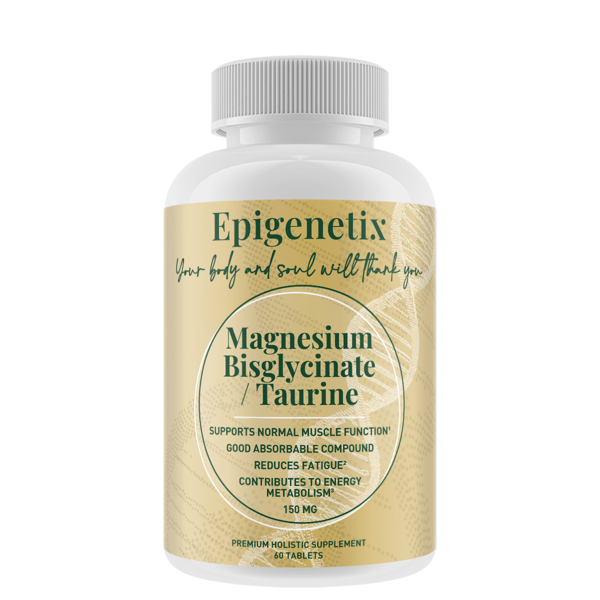 Magnesium Bisglycinaat 150 mg in Combinatie met L-taurine