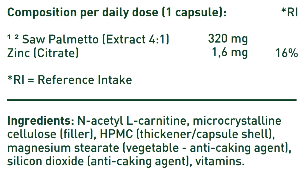 Saw Palmetto 320mg