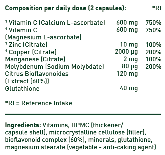 Vitamine C Gebufferd Capsules