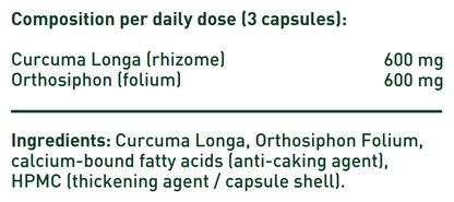 Curcuma & Orthosiphon 600 mg
