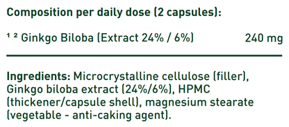 Ginkgo Biloba Extract