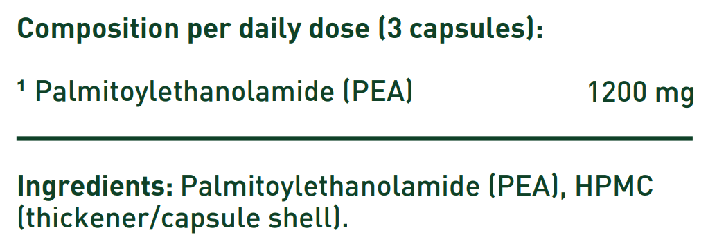 PEA - Palmitoylethanolamide 400mg