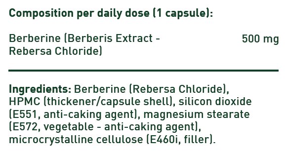 Berberine 500mg