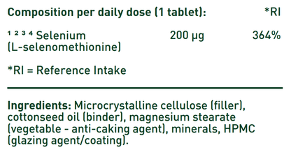 Selenium Methionine 200mcg