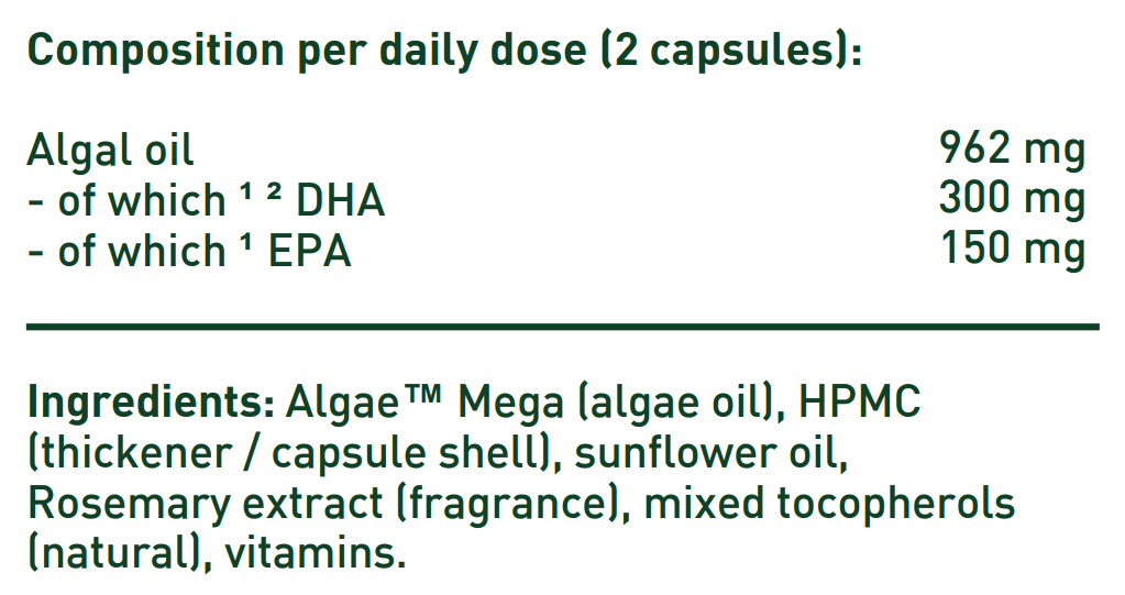 Vega Omega 3 - Based on Algae